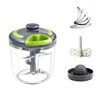 Trituradora manual de alimentos de alta eficiencia, prensa de ajos, cuerpo ABS, metal, ahorro de espacio, utensilios de cocina para cocinar