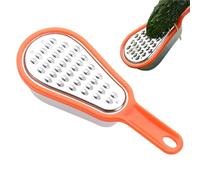 Trituradora Ralladora de Verduras, Rallador de Acero Inoxidable | Rallador de mano de acero inoxidable | de verduras multifuncional para cocina, ralladores colgantes con de almacenamiento par