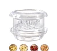 Trituradora Y Picadora De Ajo, Molinillo Giratorio Manual Para Ajo, Jengibre, Nueces Y Hierbas, Herramienta De Preparación De Alimentos Sin Esfuerzo, Utensilio De Cocina Sin Desorden Para Cocinar