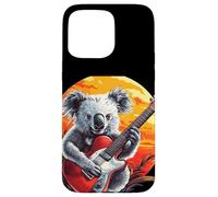 Triturar koala con guitarra para un ambiente salvaje Carcasa para iPhone 15 Pro Max