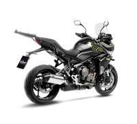 TRIUMP 800 Tiger Sport 2025-2026 Silencioso Escape Leovince Slip-On Titanio