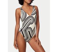 Triumph Mujer Flex Smart Summer Op 08 PT, One Piece Swimsuit, White - Light Combination, 85A