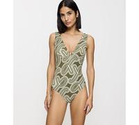 TRIUMPH Bañador de 1 pieza Flex Smart Summer. Color Caqui