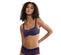 Triumph Body Make-up Illusion Lace Balconette Sujetador, Prussian Blue, 75D Mujeres