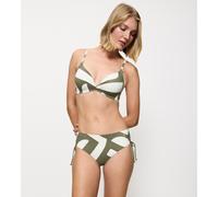 TRIUMPH Braga de bikini Summer Allure. Color caqui/blanco