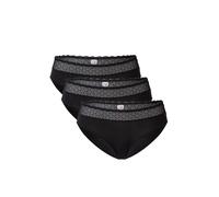 Triumph Mujer Feel of Modal Tai 3P, Underwear, Black, L
