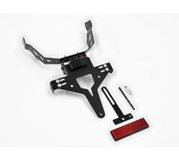 Triumph Daytona 675/R Bj 2006 - 12 Soportes para matrícula Matrícula Soporte de matrícula/placa de sujeción (Incluye NUMBERPLATE y reflector) - Ibex