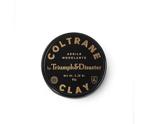 Triumph & Disaster Coltrane Clay 95gram - Designer Matte Medium Hold Conditioning Hair Styling Clay made with Natural White Clay Beeswax and Pracaxi Oil