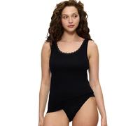 Triumph Feel of Cotton Tank Top Undershirt, Negro, 48 Mujeres