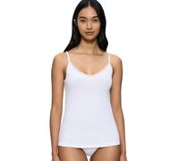 Triumph Feel of Cotton Top White Spaghetti Top, Blanco, 40