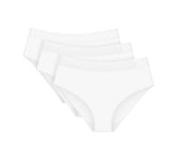 Triumph Feel of Modal Midi 3p Calzoncillos, Blanco, L (Pack de 3) Mujeres