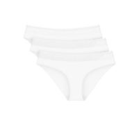 Triumph Feel of Modal Tai 3p Cierre, Color Blanco, L (Pack de 3) Mujeres