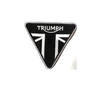 Triumph Galaxy NeraParche adhesivo de vinilo mediano para marcos, plásticos o carrocería, adhesivo de vinilo para moto, coche y superficies con diferentes tamaños