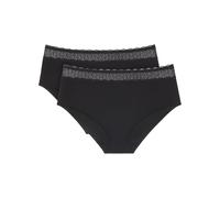 TRIUMPH Lote de 2 braguitas Midi FEEL OF MODAL. Color Negro