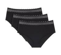 Triumph Lote de 3 braguitas altas Feel of modal. Talla L. Color Negro