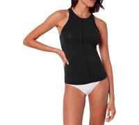 Triumph Mujer Beauty Layers Top Ssl 02 X, Pajama Top, Black, XS