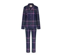 Triumph Mujer Boyfriend PW X Checks, Pajama Set, Blue - Dark Combination, 42