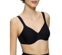 Triumph Mujer Modern Soft+Cotton W, Wired Bra, Black, 100E