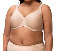 Triumph Mujer Modern Soft+Cotton W01, Minimizer Bra, Neutral Beige, 100F