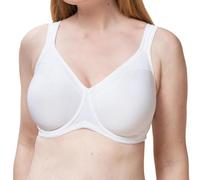 Triumph Mujer Modern Soft+Cotton W01, Minimizer Bra, White, 105C