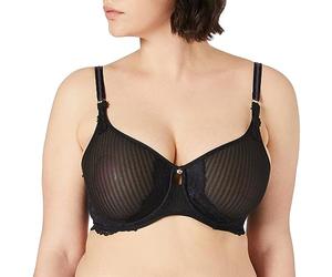 Triumph Mujer Peony Florale W01, Minimizer Bra, Black, 90D