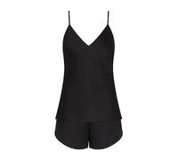 TRIUMPH Pijama de pantalón corto 'Endless Comfort' negro, Talla XL