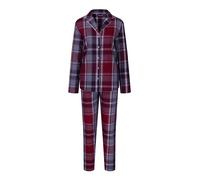 TRIUMPH Pijama ' Boyfriend ' lila / burdeos S-M lila / burdeos