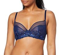 Triumph Sexy Angel Spotlight W02 Sujetador con Aros, Azul, 90E (Talla del Fabricante: 75E) para Mujer