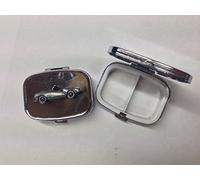 Triumph Spitfire 4 (Mk1) ref259 emblema de coche con efecto peltre plateado rectangular de metal