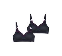 TRIUMPH Sujetador deportivo ' Triaction Free Motion ' berenjena / negro L-XLxE EUR