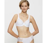 TRIUMPH Sujetador envolvente Modern lace+Cotton. Color Blanco