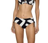 Triumph Summer Allure Midi X Parte Inferior del Bikini, Blanco: combinación Oscura, 38 Mujeres