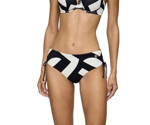 Triumph Summer Allure Midi X Parte Inferior del Bikini, Blanco: combinación Oscura, 38 Mujeres
