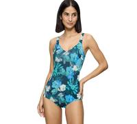 Triumph Summer Fleur Op Traje de baño de una Pieza, Turquoise Dark Combination, 40 para Mujer