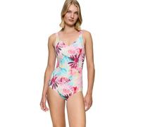 Triumph Summer Fleur OW 01 Traje de baño de una Pieza, Rosa - Dark Combination, 42 para Mujer