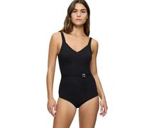 Triumph Summer Twist OP 01 One Piece Swimsuit Mujer, Negro, 46, Negro, 46