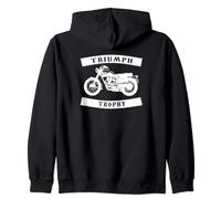 Triumph TR6 Trophy- Moto clásica Sudadera con Capucha