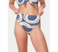 Triumph Triumph - Braguita de pierna y cintura alta. Tejido reciclado.. Blanco hielo Talla 40
