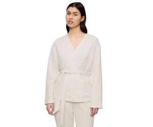 Triumph Women's Cozy Comfort Robe Top Quilted Cardigan Sweater, Grey, 36, gris, 38