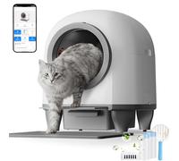 TRIUMPHKEY Arenero Gatos Autolimpiable Grande, Arenero Automatico Gatos con Protección Múltiple, Control App Remoto, Desodorización y Fácil Limpieza, Automatic Cat Litter Box Seguro y Práctico