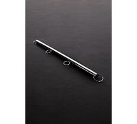 Triune - Separador de acero inoxidable con anillas para bondage