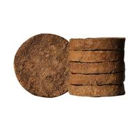 त्रिवेणी Triveni Organics - Pastel de estiércol de vaca desi gir original para Hawan, Pujan y propósito religioso, forma redonda Desi Gobar ke Uple (301 piezas)