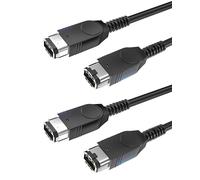 TriverseTech Paquete de 2 cables de enlace de 4 pies para Gameboy Advance, GBA, Gameboy Advance SP Link Cable