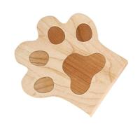 Trivet Coaster, Kitchen Coaster, Coaster Coaster, Wooden Drink Coasters, Table Protection Trivet, Heat-Resistant Wood Drinking Coasters Pad, 10x8x1 cm for Coffee Bar, Living Room, and Countertop