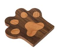 Trivet Coaster, Kitchen Coaster, Coaster Coaster, Wooden Drink Coasters, Table Protection Trivet, Heat-Resistant Wood Drinking Coasters Pad, 10x8x1 cm for Coffee Bar, Living Room, and Countertop