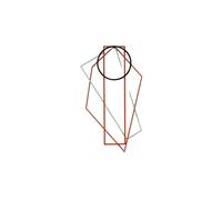 Trivets - Juego de 4 Posavasos, Multicolor