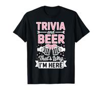 Trivia & Beer That's Why I'm Here Juego de Preguntas Trivia Night Camiseta