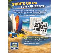 Trivia Combo: Pro Surfing Boards, Brands & Gear: Word Search & Crossword Combo Puzzles Celebrating Surfboards, Equipment & Surf Technology