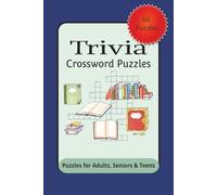 Trivia Crossword Puzzles: Crossword Puzzles with Easy to Read Print and Trivia-based Words, Easy to Hard Words, Fun Activity and More | 6x9 inches, ... Gift for Vacations, Holidays and Relaxation