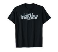 Trivia Lovers Maestría En Cómics Novelas Gráficas Camiseta